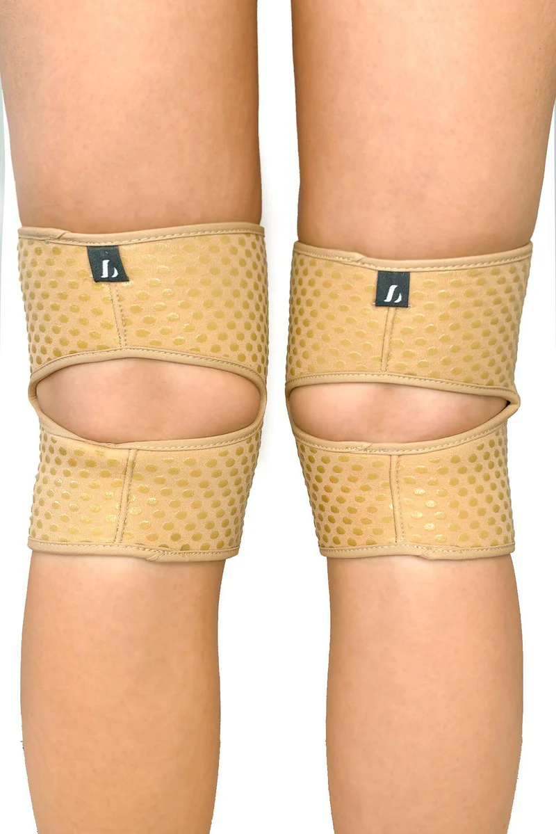 Lunalae Sticky Silicone Kneepads - Sand - Image 4