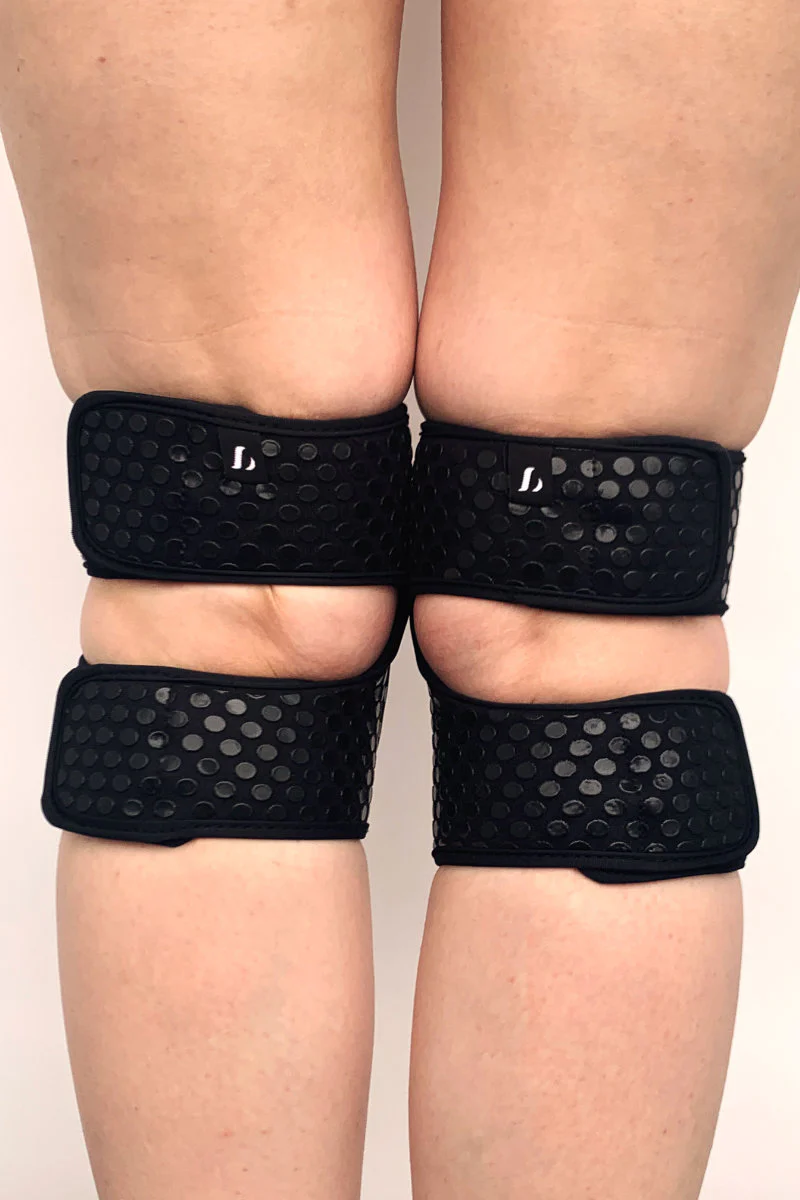 Lunalae Velcro Sticky Grip Kneepads - Black - Image 2