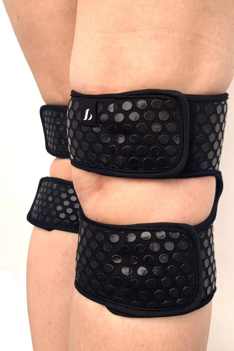 Lunalae Velcro Sticky Grip Kneepads - Black - Image 4