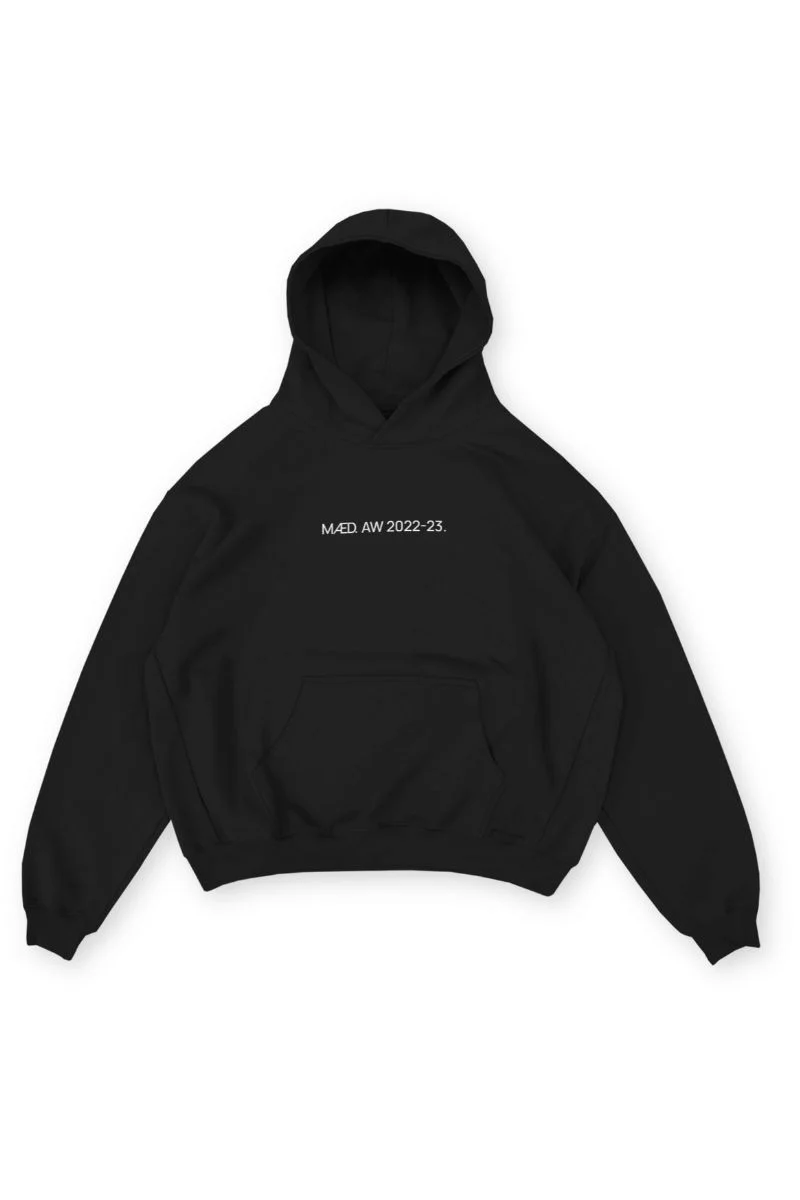 MÆD Liquid Hoodie - Black - Image 2