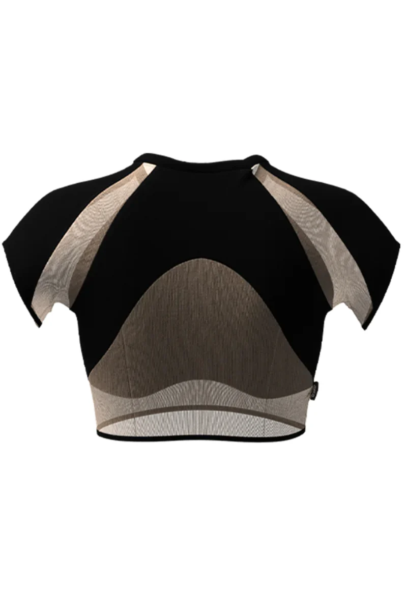 MÆD Laekker 1.0 Top - Black/Sand - Image 6