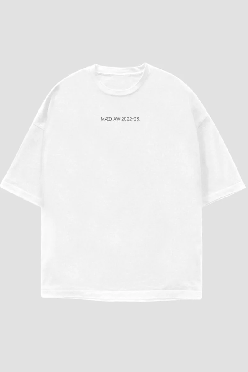 MÆD Liquid T-Shirts - White - Image 3