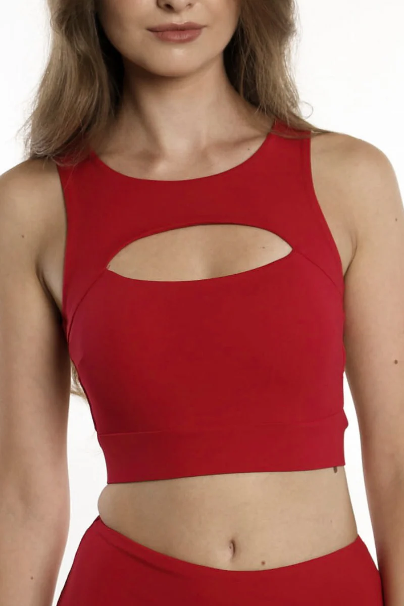 MOVS Wear Collet Top - Cherry - Image 4