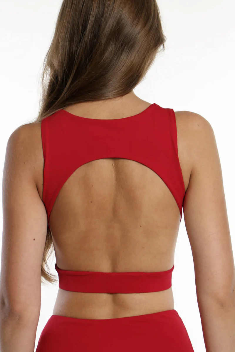 MOVS Wear Collet Top - Cherry - Image 5