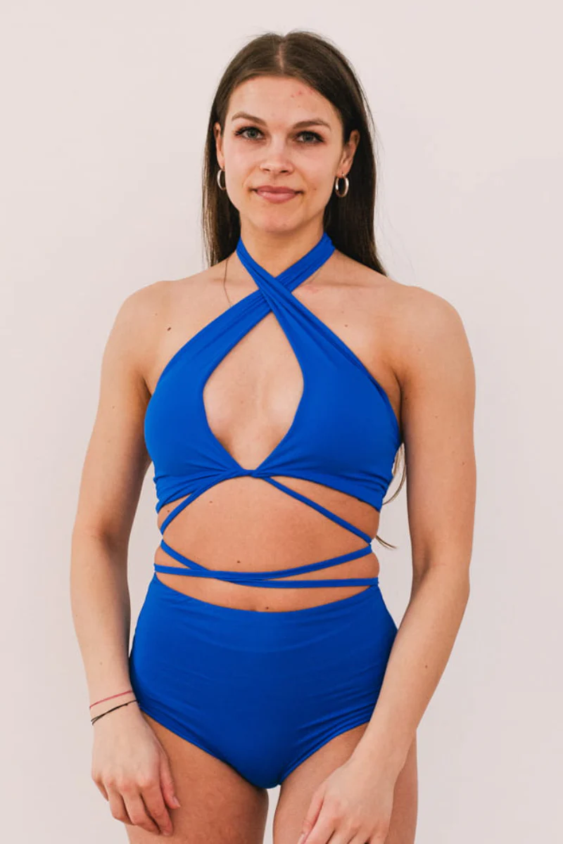 MOVS Wear Dancy Top - Royal Blue