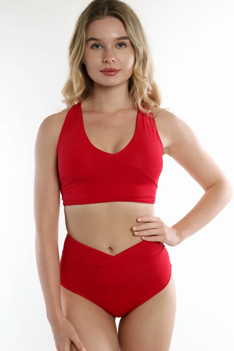 MOVS Wear Grace Top - Cherry - Image 4