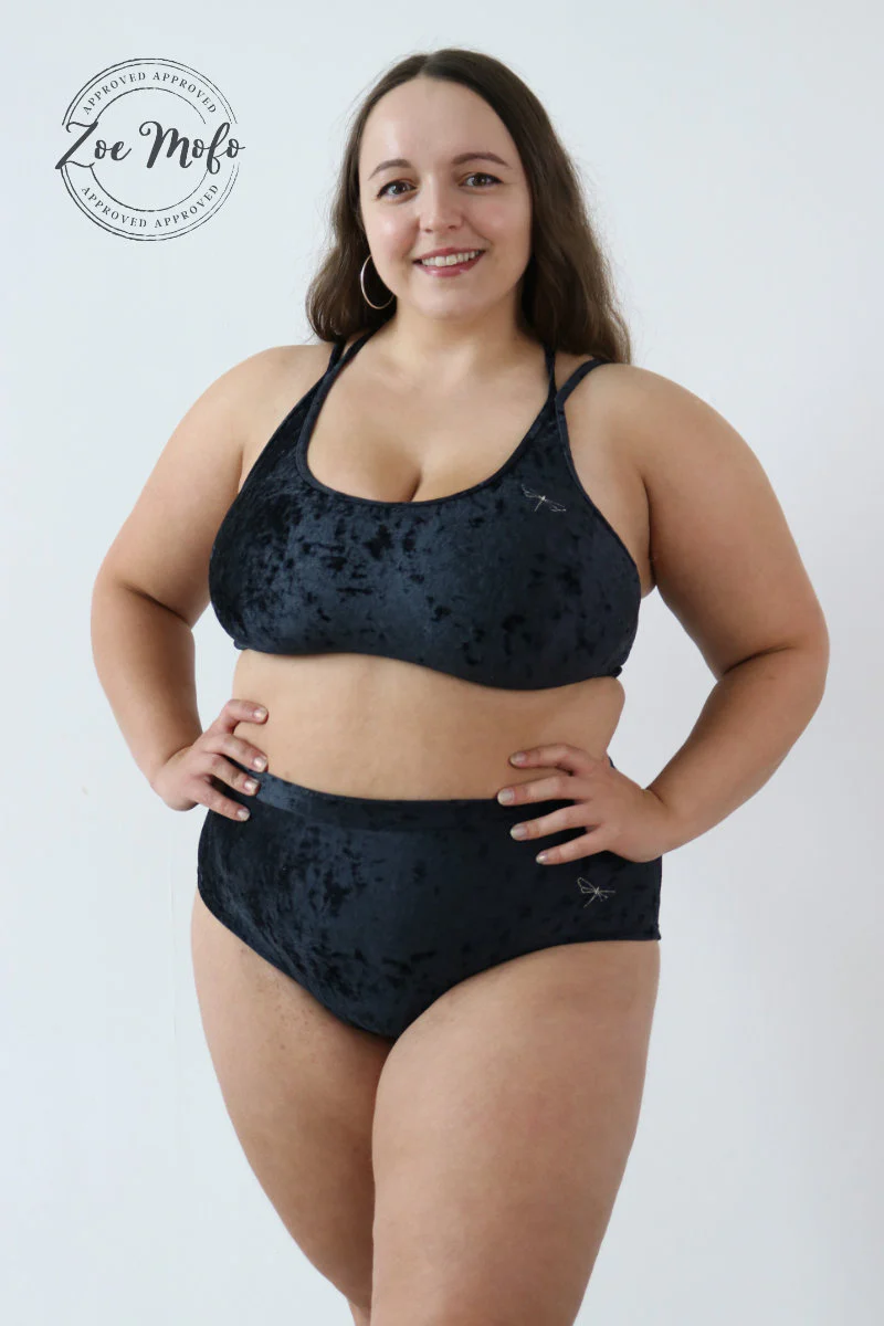 Dragonfly Nicole Top - Velvet Black - Image 3