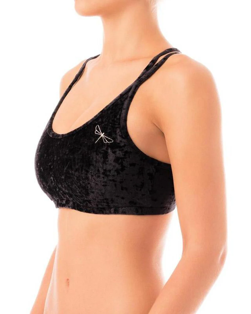 Dragonfly Nicole Top - Velvet Black - Image 9