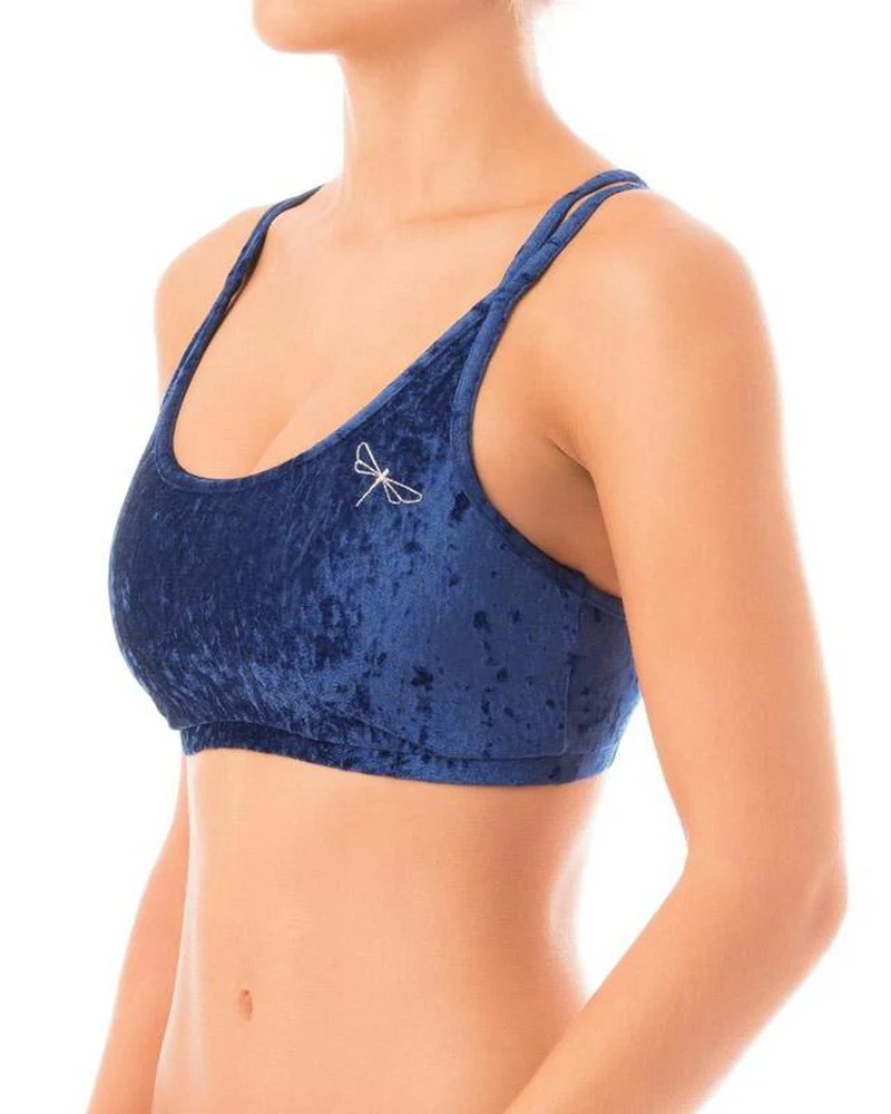 Dragonfly Nicole Top - Velvet Blue - Image 2