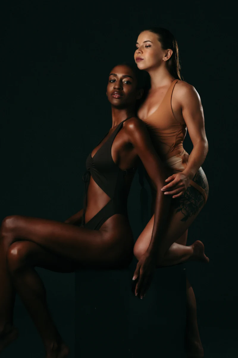 Nona Perkasa Bare Spectrum Hotline Bodysuit - Coffee - Image 3