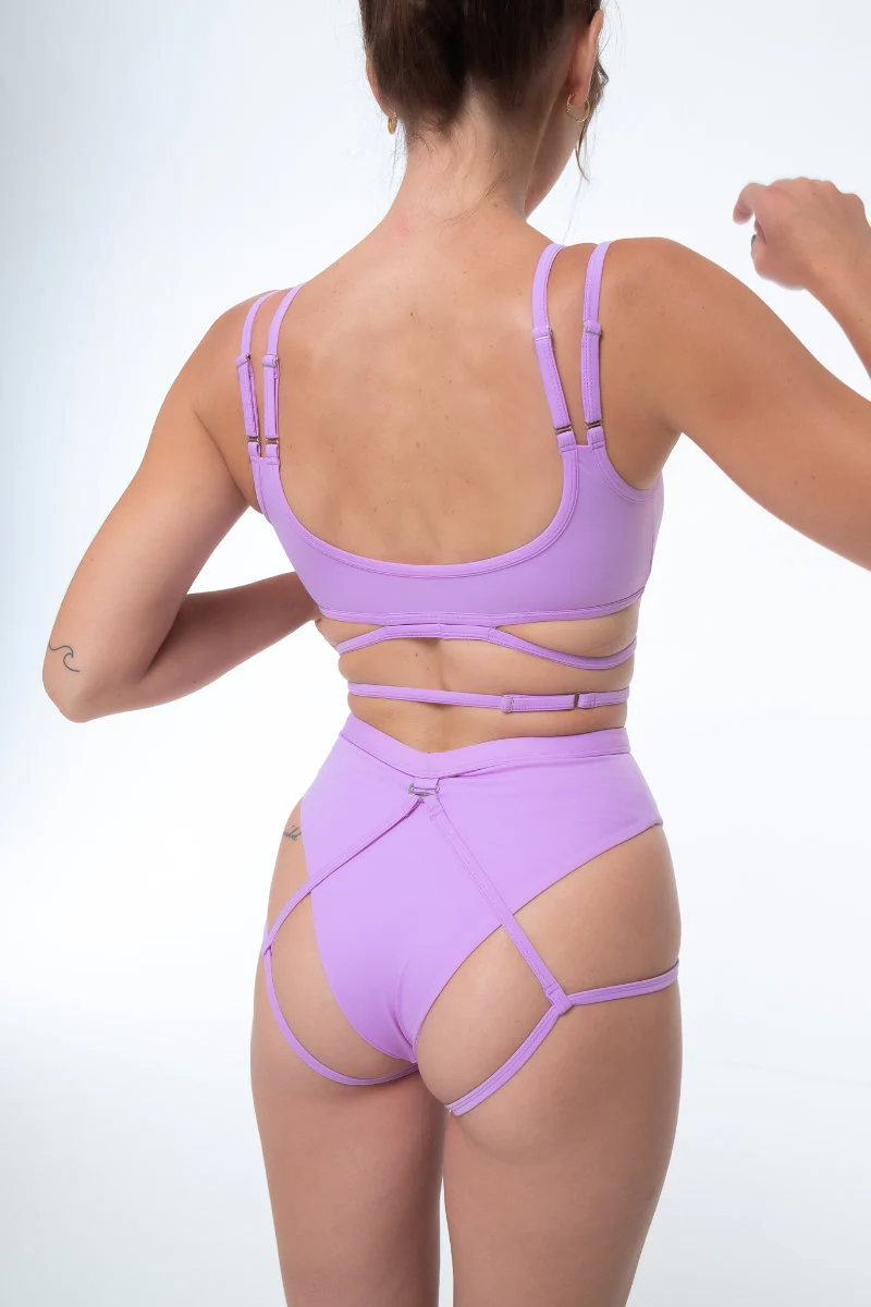 Nona Perkasa Moonflower Top - Mauve - Image 4