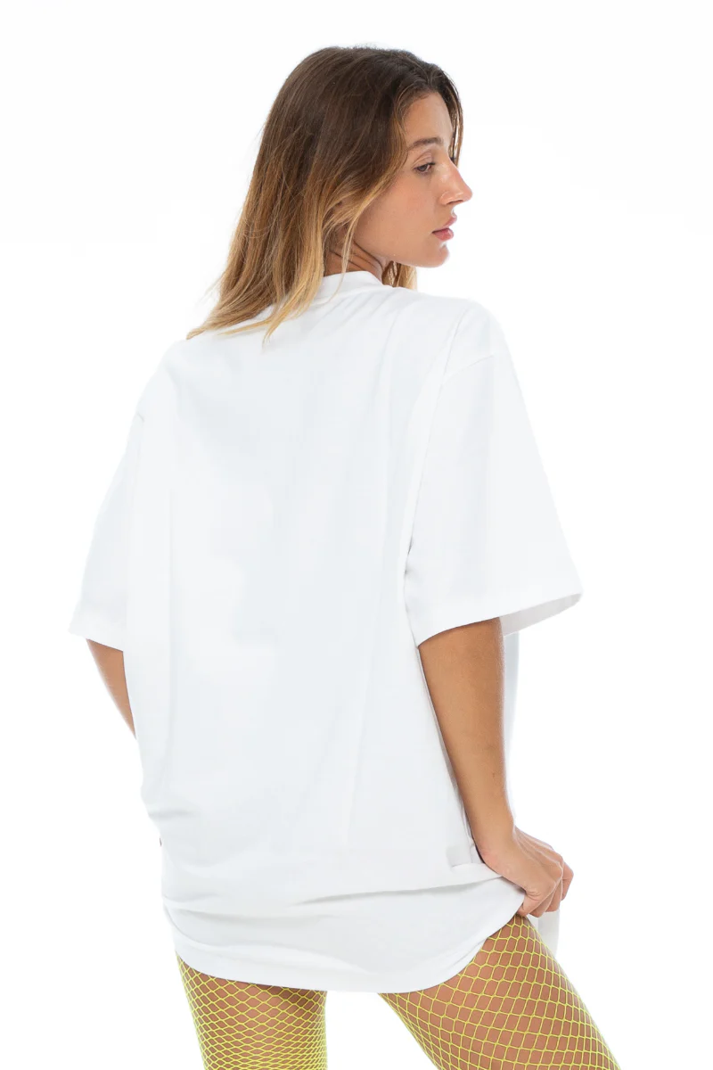 Nona Perkasa Not Average T-shirt - White - Image 2