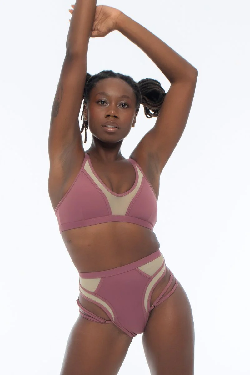 Nona Perkasa Solace Top - Wine - Image 4