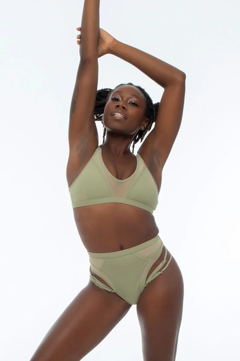 Nona Perkasa Solace Bottoms - Light Sage - Image 4