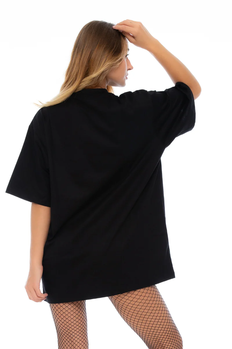 Nona Perkasa Strong Girls T-shirt - Black - Image 2