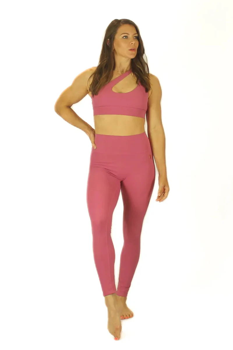 Olra Activewear Essential Leggings - Pink - Image 2