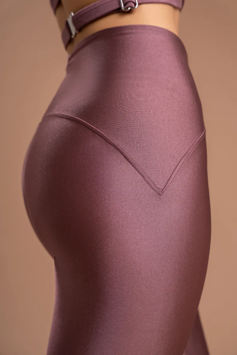 Paradise Chick Gigi Active Leggings - Mocha - Image 2