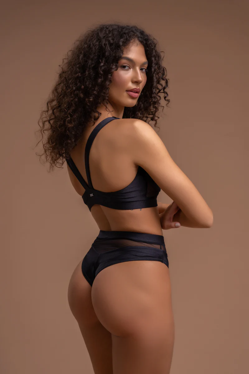 Paradise Chick Gigi Active Shorts - Black - Image 3