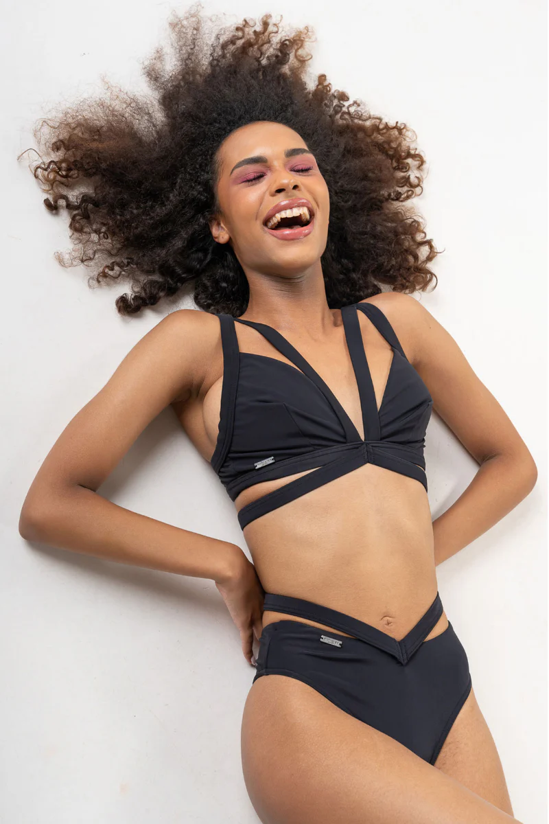 Paradise Chick Medusa Top - Black - Image 7