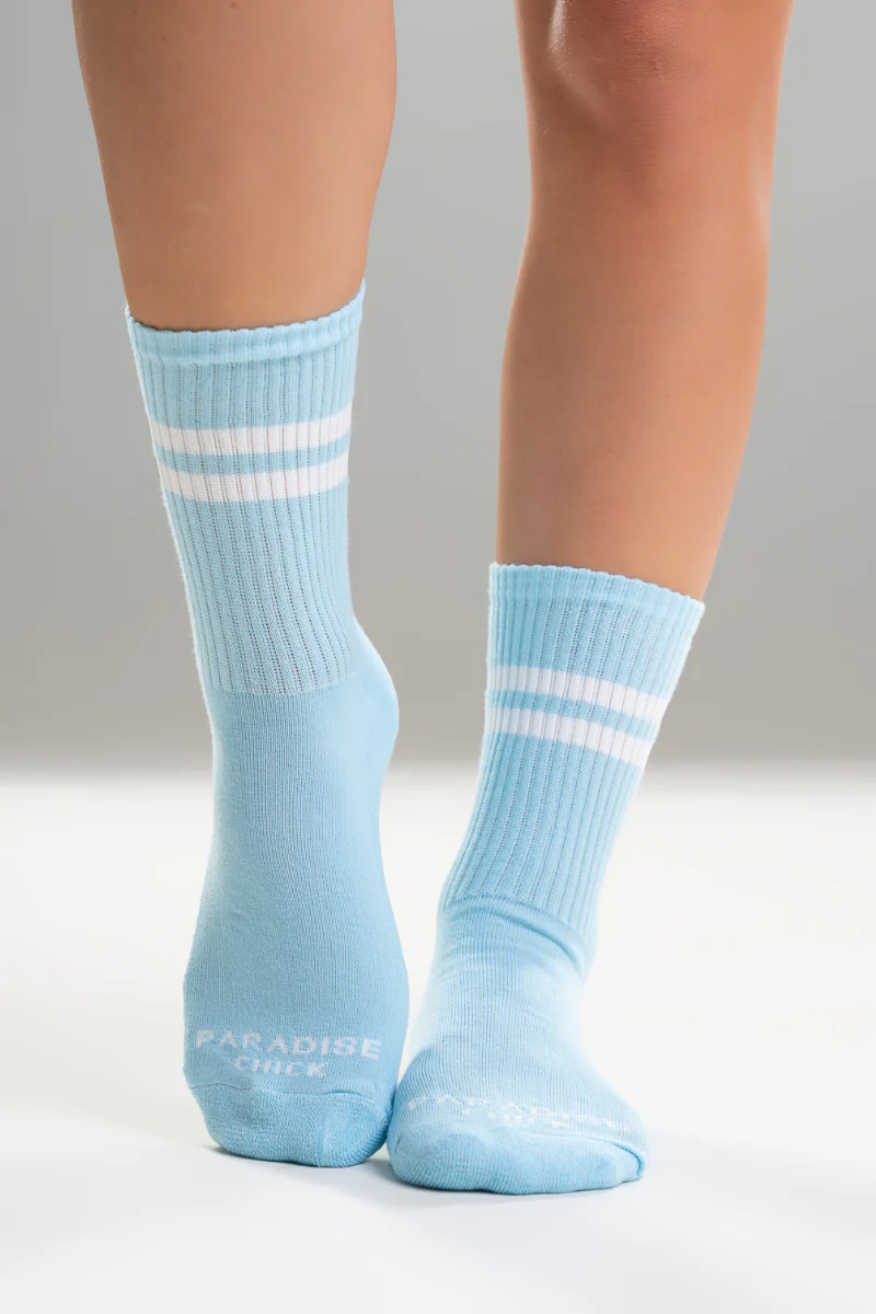 Paradise Chick Supreme Pole Dance Socks - Ciel - Image 2