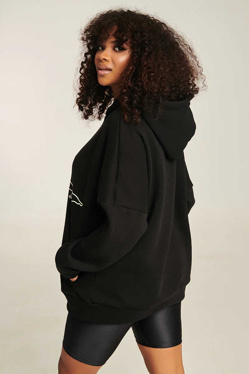 Paradise Chick Supreme Pole Dancer Hoodie - Black - Image 7