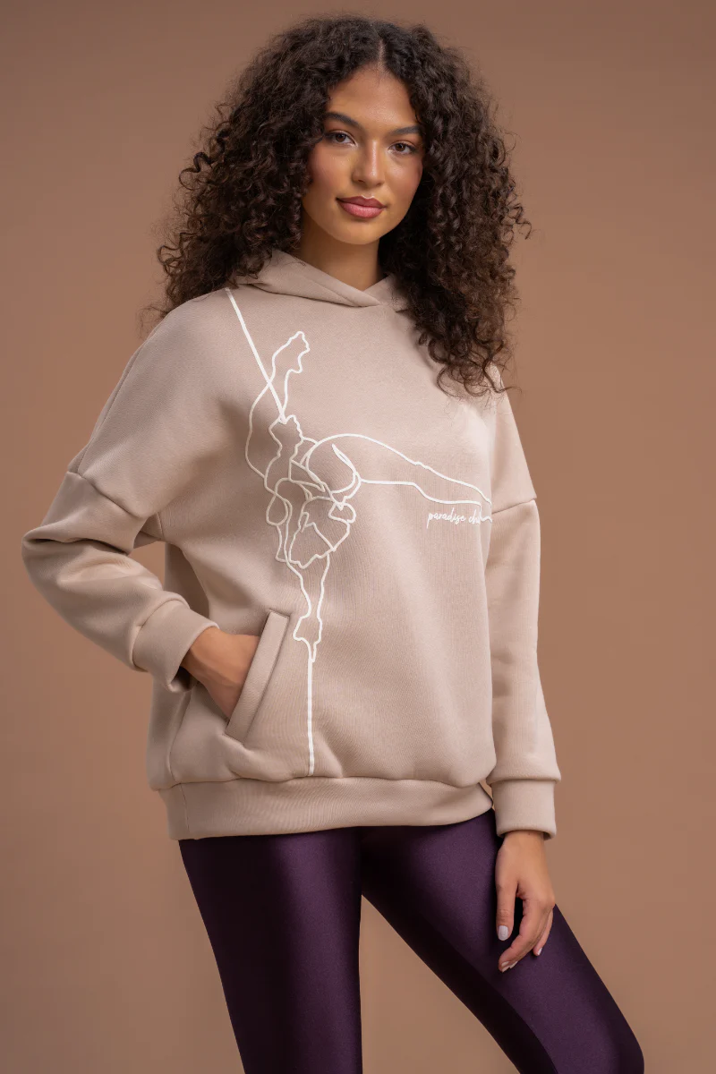 Paradise Chick Supreme Pole Dancer Hoodie - Sugar - Image 3