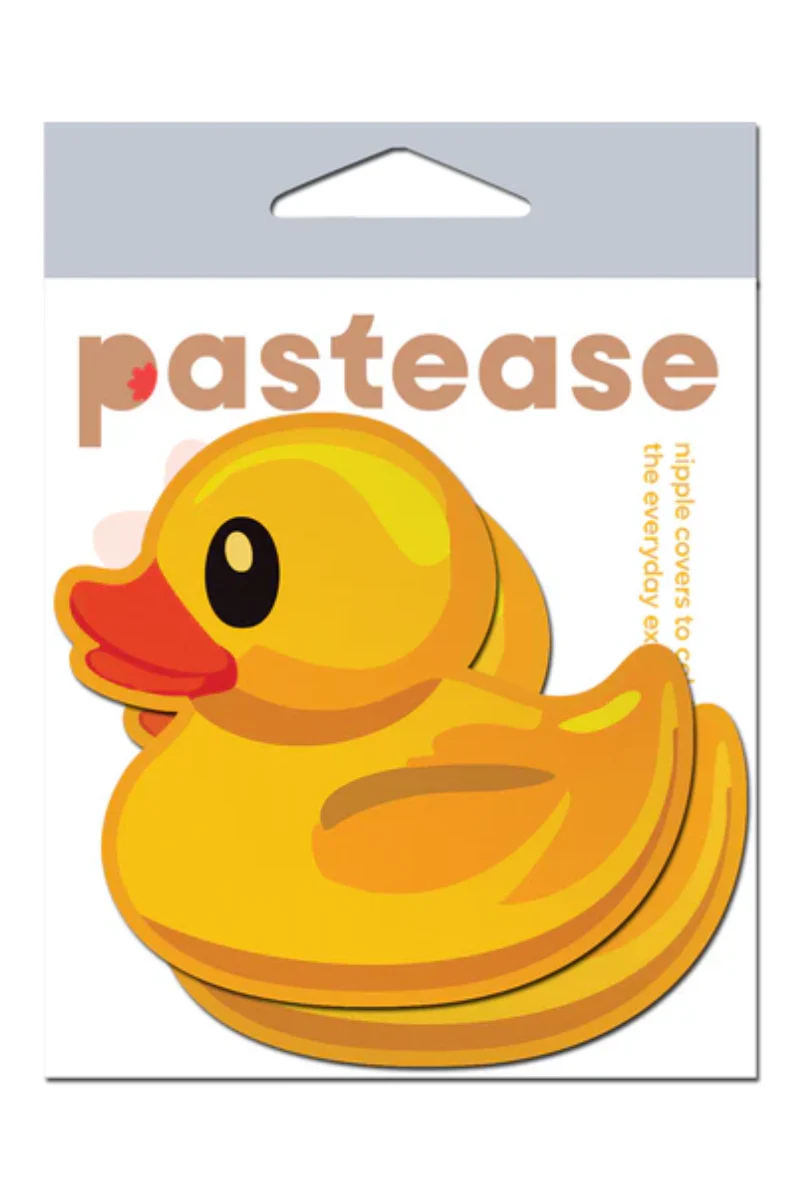 Pastease Rubber Duck Nipple Pasties - Yellow - Image 3