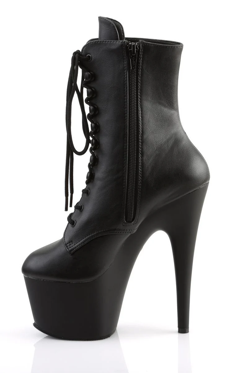 Pleaser USA Adore-1020 7inch Boots - Matte Black - Image 4