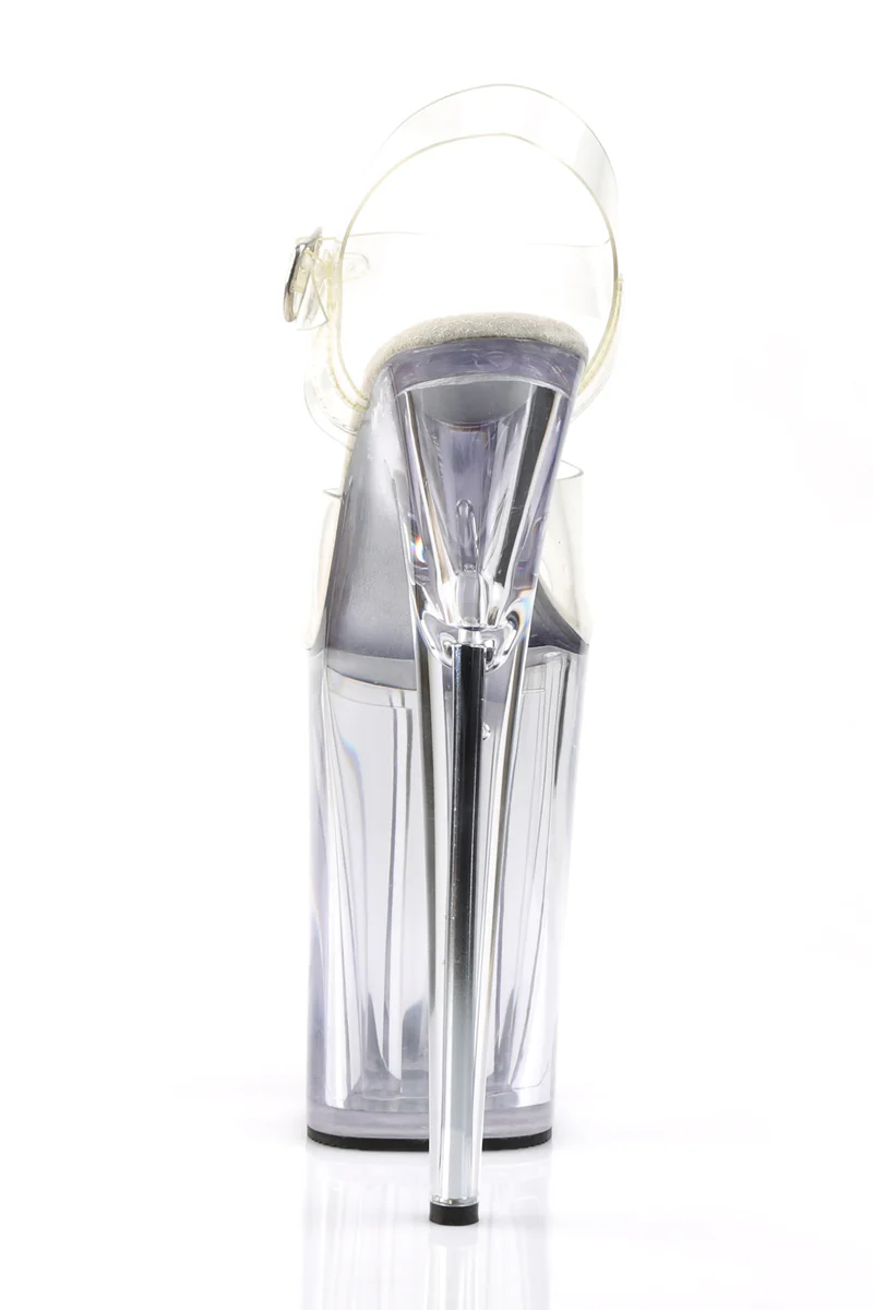Pleaser USA Infinity-908 9inch Stilettos - Clear - Image 4
