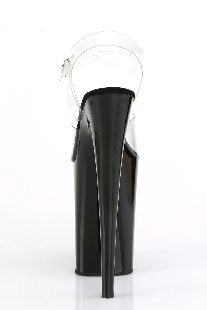 Pleaser USA Infinity-908 9inch Stilettos - Patent Black - Image 4