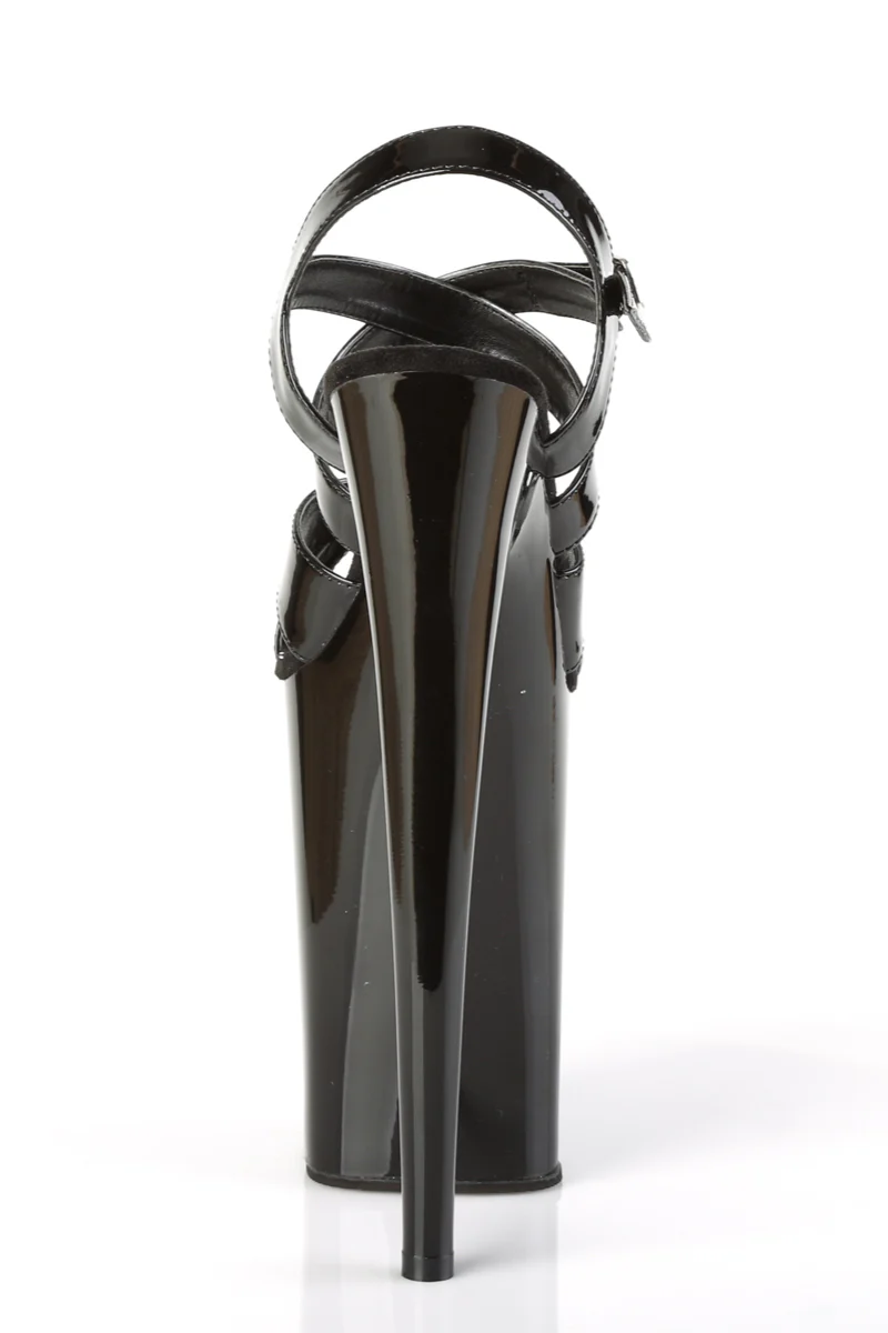 Pleaser USA Infinity-997 9inch Stilettos - Patent Black - Image 3