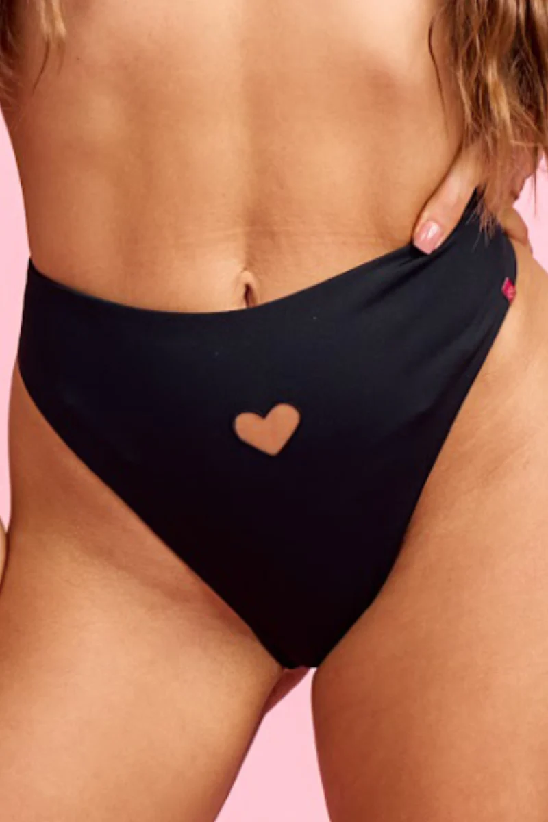 Pole Addict Heartbeat Bottoms - Black - Image 5