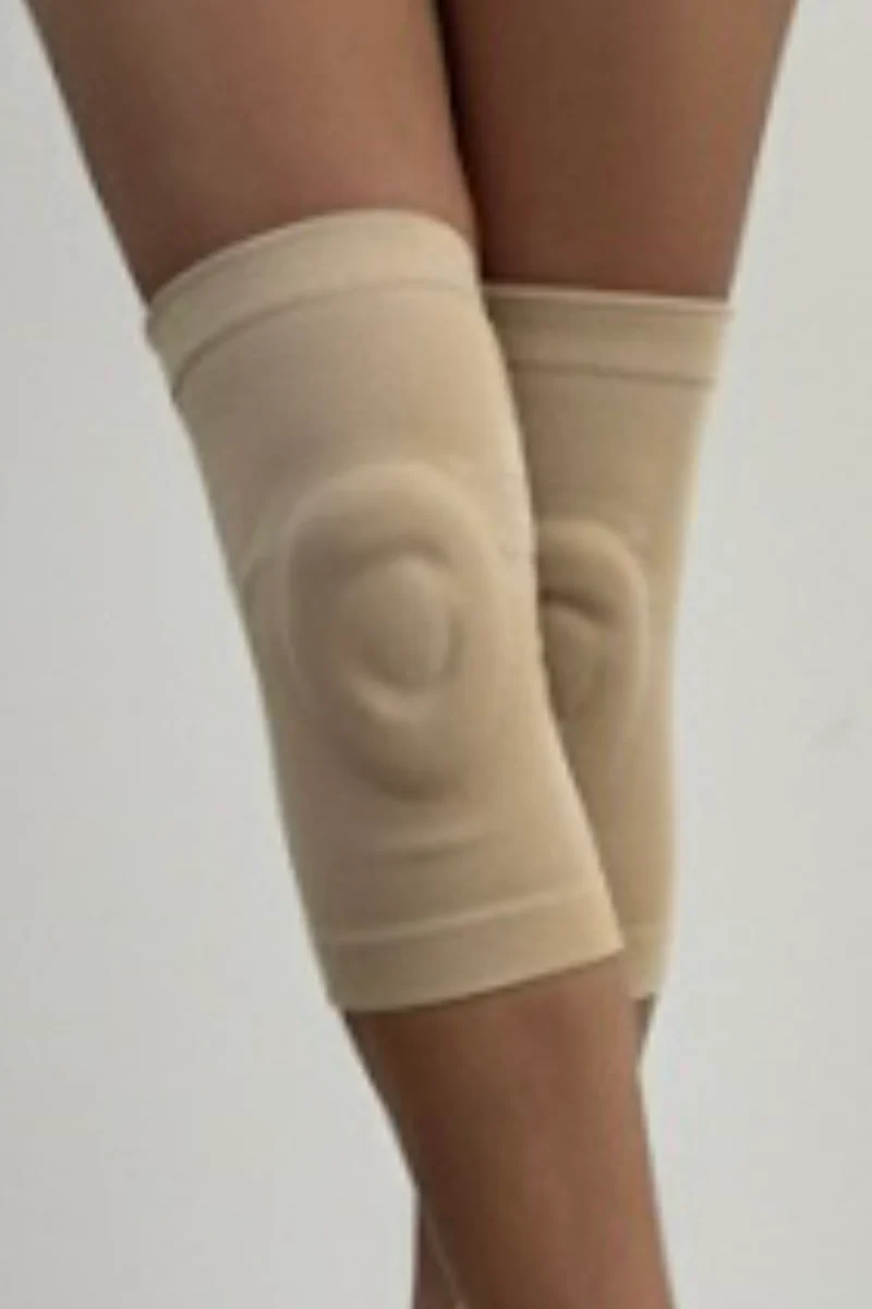 Pole Addict Sticky Grip Gel Kneepads - Ocean Sand - Image 3
