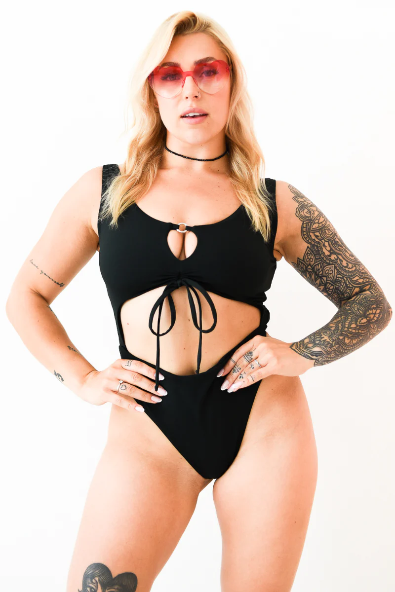 Pole Addict Too Perfect Bodysuit - Black