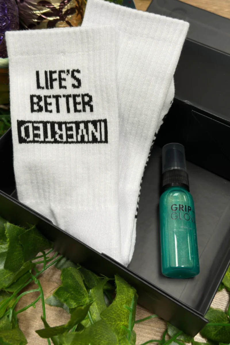 Pole Junkie Gift Set - Life's Better Inverted - Image 3
