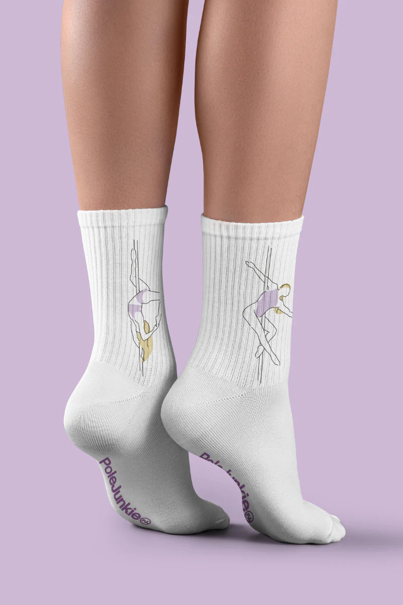 Pole Junkie Socks - Ballerina - Image 2
