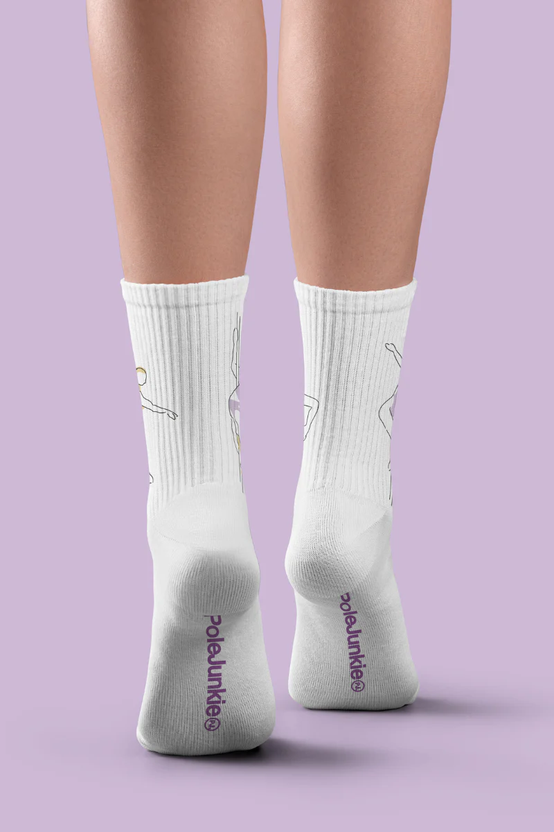 Pole Junkie Socks - Ballerina - Image 3