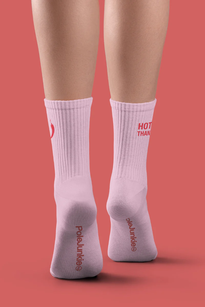Pole Junkie Socks - Hotter Than Hell - Image 2