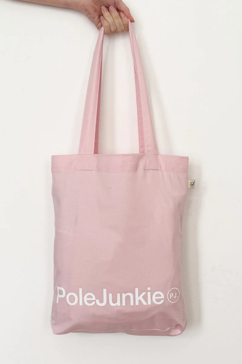 Pole Junkie Tote Bag - Baby Pink