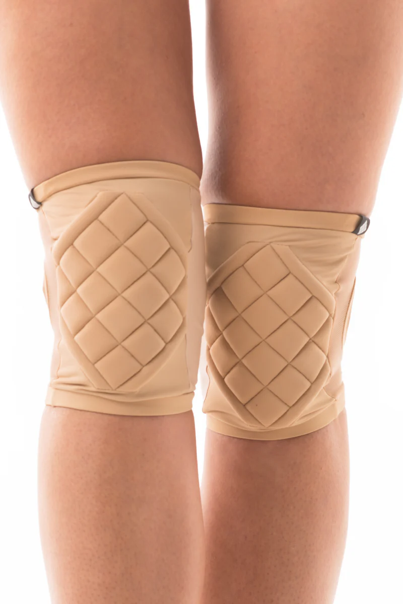 Poledancerka Highline Kneepads - Nude 01 (with Pocket)