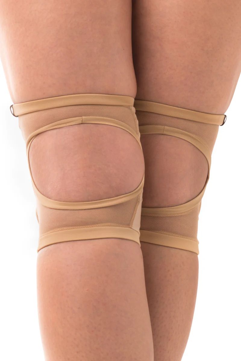 Poledancerka Highline Kneepads - Nude 01 (with Pocket) - Image 2