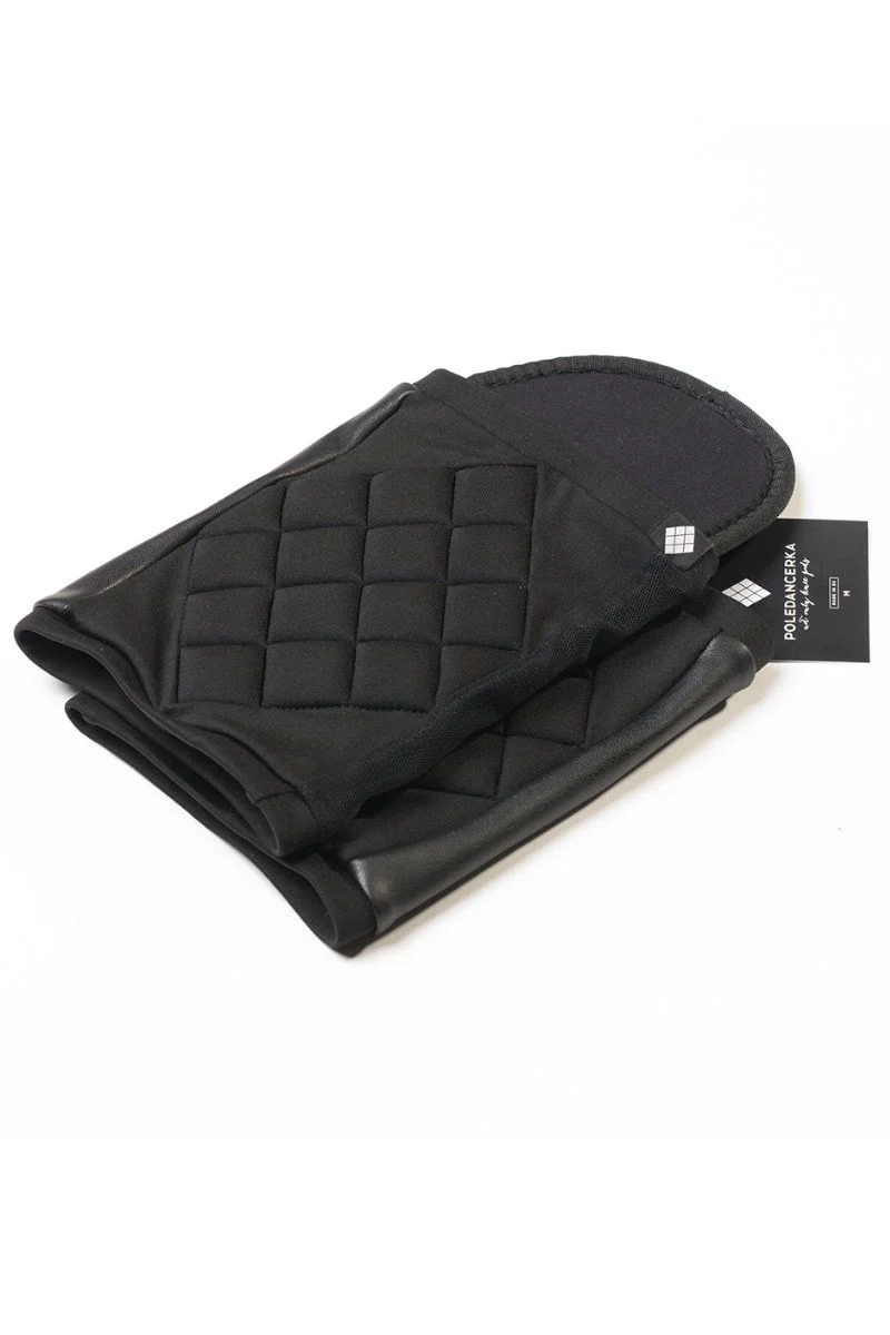 Poledancerka Grippy Kneepads - Black (with Pocket) - Image 5