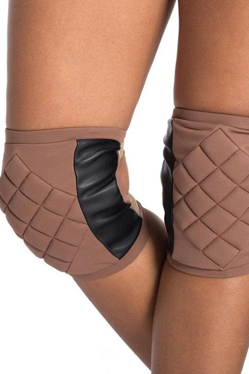 Poledancerka Grippy Kneepads - Nude 02 (with Pocket) - Image 3