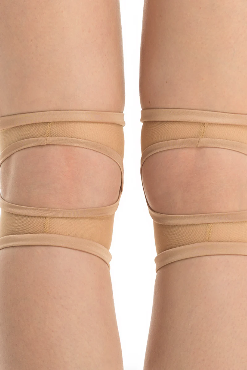 Poledancerka Mesh Kneepads - Nude 01 (with Pocket) - Image 2