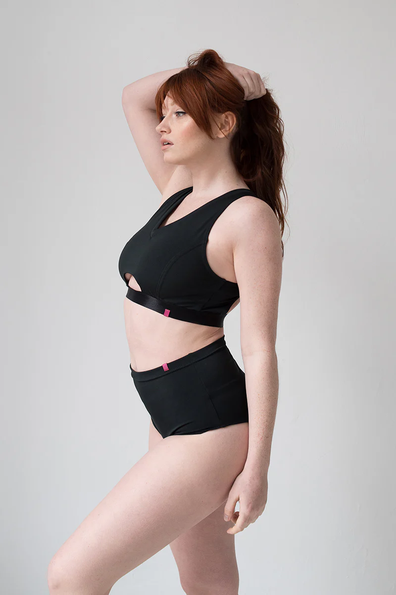 Pole Addict Pro Sports Top - Black - Image 5