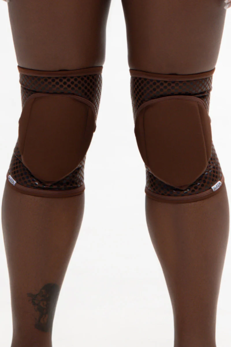 Queen Wear Grippy Kneepads - Cacao