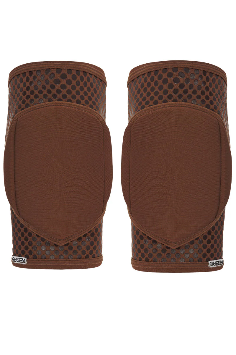 Queen Wear Grippy Kneepads - Cacao - Image 5