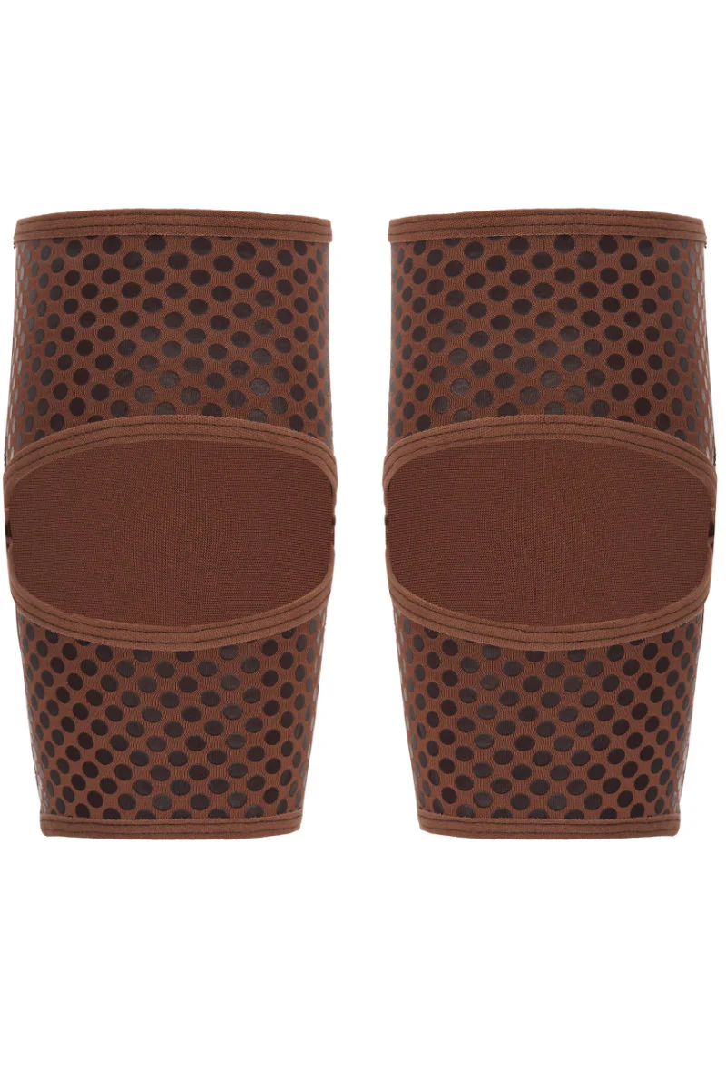 Queen Wear Grippy Kneepads - Cacao - Image 6