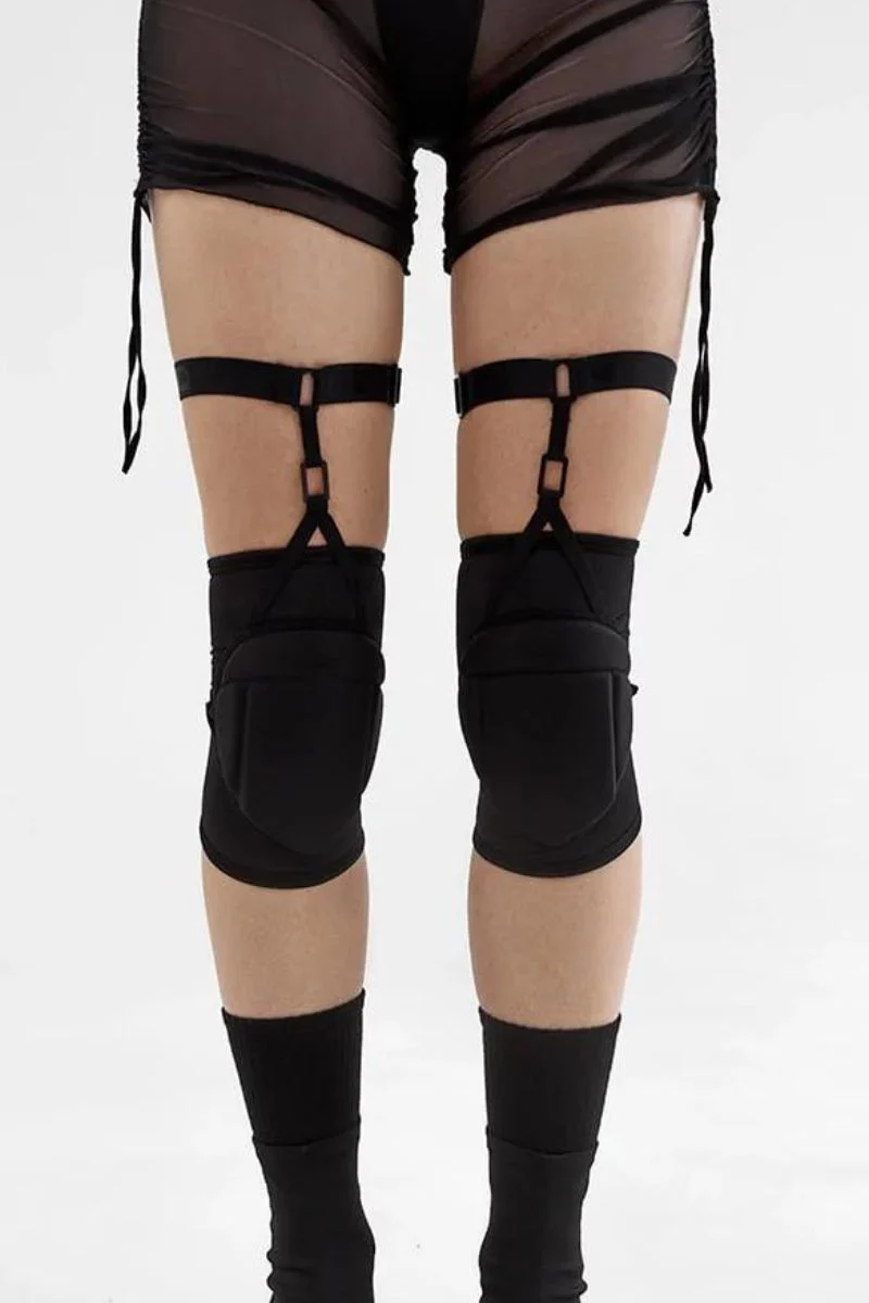Queen Wear Classic Kneepads - Black Elite - Image 3