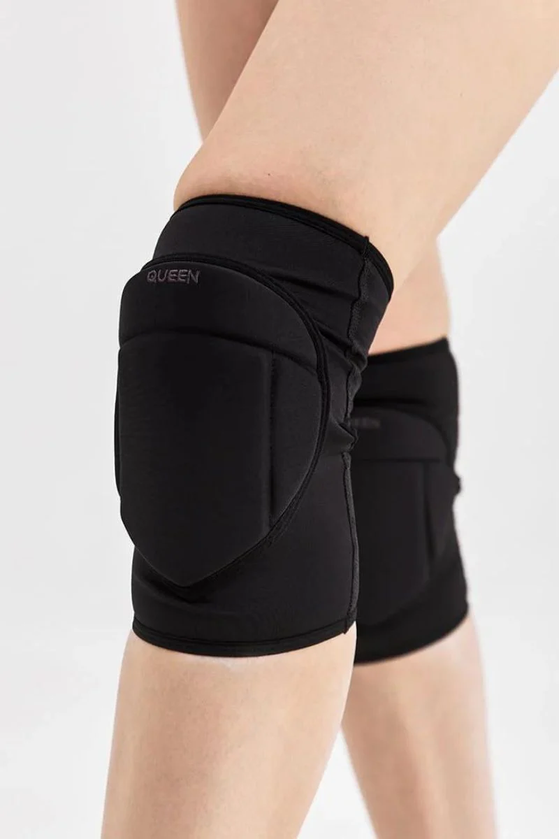 Queen Wear Classic Kneepads - Sleek Black Pro 4